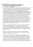 RCRC Field Regulations July 2025