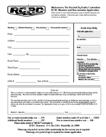 RCRC Paper Membership Form